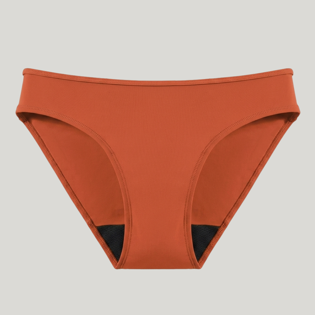 Majtki Menstruacyjne dla Nastolatek - Bezszwowa Hipster - 100% Szczelne