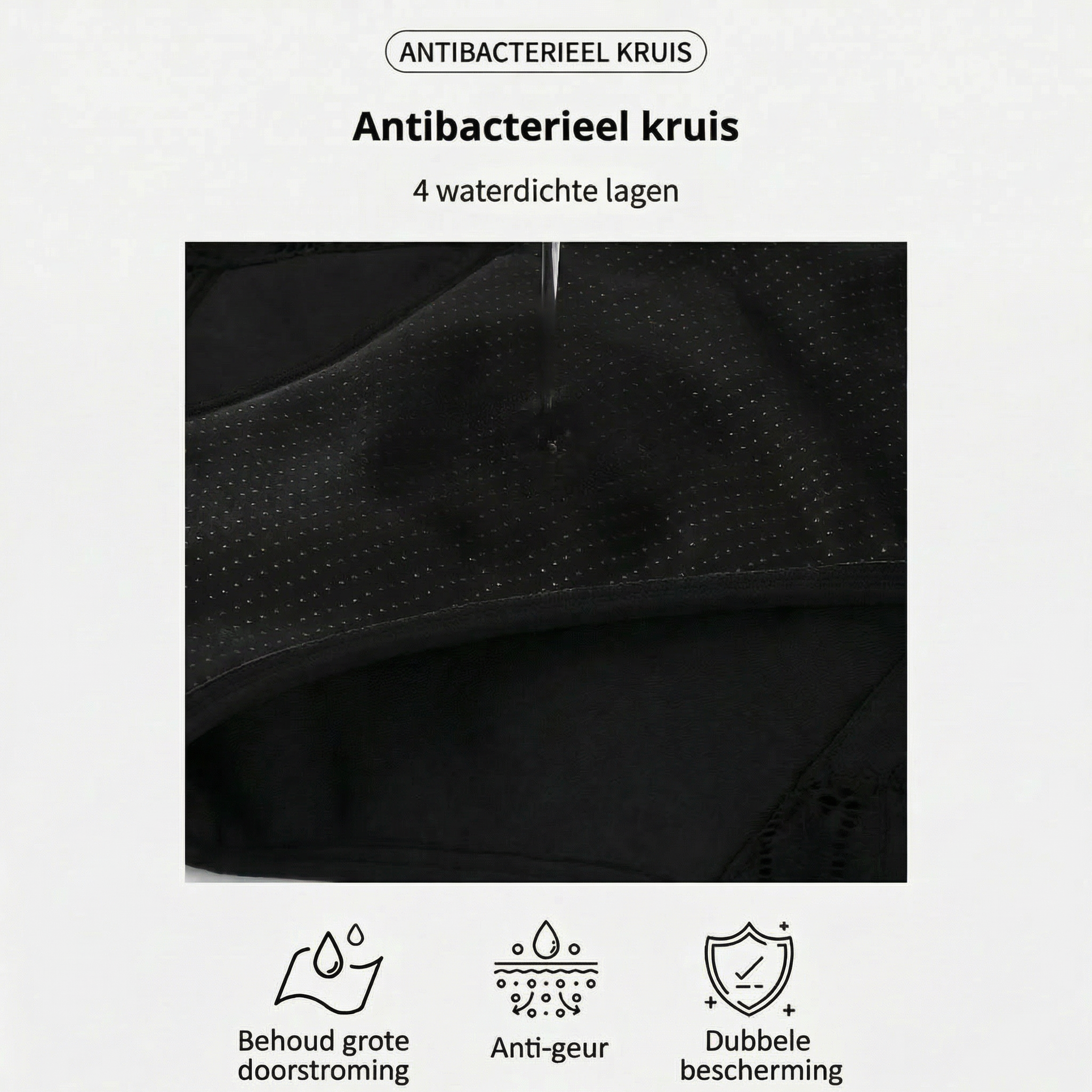 Figi z koronką 100% Szczelne